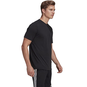 Vente en gros 100% coton T-shirt pour homme personnalisé de haute qualité à manches courtes col sérigraphie anti-rétrécissement motif de lettre unique - Product Image 2