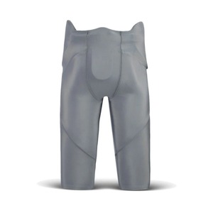 Men's Green <b>Padded</b> Football <b>Pants</b> Elastic Waist Fitted Solid Color All Seasons Polyester Material - Product Image 3
