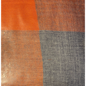 ผ้าพันคอไหมพรมเมอริโนเนื้อละเอียดลายตารางฤดูใบไม้ร่วง พิมพ์โลโก้ตามสั่ง ดีไซน์แฟชั่นทันสมัย - Product Image 1