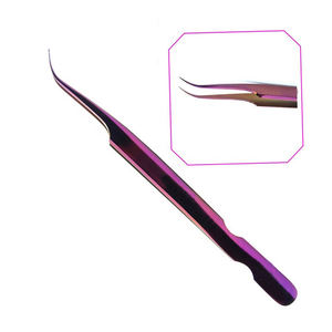 Nouvelle pince à épiler d'extension de cils en acier inoxydable Ciseaux de beauté de bonne qualité avec pointe en fibre pointue - Product Image 3
