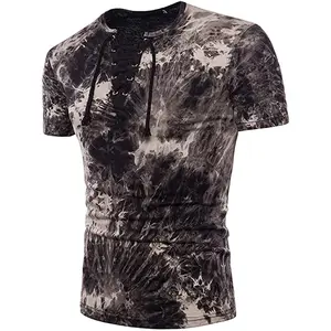 Soft Touch Fabric Good Selling High Quality OEM Service Men Outer Wear Acid Wash T Shirts BY VIKY INDUSTRIES