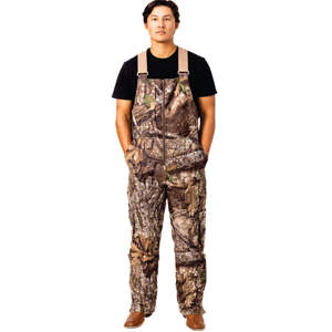 Realtree EDGE <b>Camo</b> Waterproof Insulated Bibs for Ultimate Warmth and Comfort in Hunting and Outdoor Activities - Product Image 1