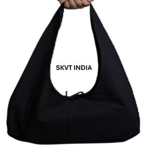 Sac fourre-tout en toile de coton 100% extra large et robuste, écologique, réutilisable, avec fermeture à cordon et à glissière, pour les courses, la plage - Product Image 4