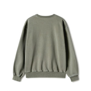 Pull à col rond double face en coton avec épaules tombantes Service OEM Sweatshirts à capuche de haute qualité pour hommes Sweatshirts - Product Image 5