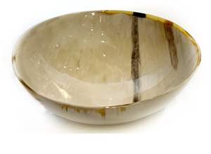 Bol en corne de viking de haute qualité, bol à nourriture, à fruits, à soupe, vaisselle, bol rond merveilleux, vaisselle, best-seller, prix le plus bas - Product Image 2