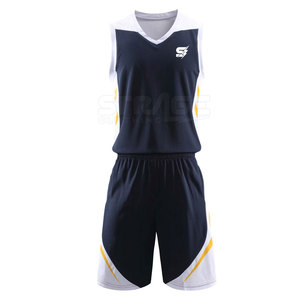 Uniforme de basket-ball personnalisé de haute qualité, respirant, grande taille, léger, écologique, anti-UV, pour les sports de plein air - Product Image 1