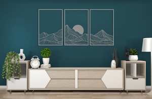 Tenture murale ethnique en bois fait à la main avec motif d'éléphant du Rajasthan, pièce décorative artistique idéale pour la maison culturelle - Product Image 5