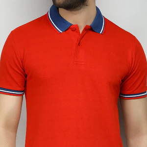 Jersey de algodón suave de alta calidad para hombre para camisetas de polo personalizables de talla grande comprimido para mayor comodidad precio bajo cómodo - Product Image 5