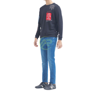 เสื้อสเวตเชิ้ตผู้ชายไซส์ใหญ่ ผ้าฝ้ายออร์แกนิค 100% ซับในขนแกะ ป้องกันรอยยับ ทอลายเรียบ  แบบสั่งทำพิเศษ เป็นมิตรต่อสิ่งแวดล้อม - Product Image 4