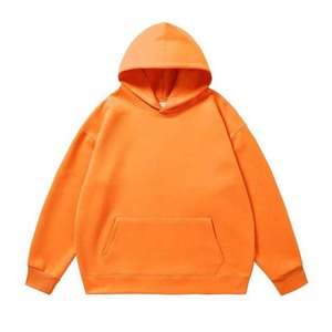 Sweat à capuche pour hommes automne hiver nouveau coton polaire 400g hommes conception personnalisée haut à la mode pull à capuche sweats adultes hommes sweats à capuche - Product Image 3