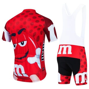 Conjunto de Ciclismo Transpirable y Cortavientos, Uniformes de Ciclismo 100% Poliéster Unisex 180g, Precio Bajo, Servicio OEM Personalizado, Venta al Por Mayor - Product Image 2