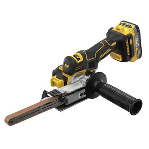 Ponceuse à bande sans fil 220V, kit d'outils électriques portables, chargeur de batterie pour ponçage industriel du bois et du métal, pour le bricolage - Product Image 6