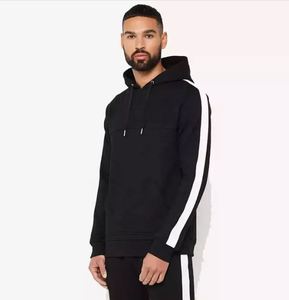 Custom Logo <b>White</b> Plain Jogger Sportswear Sets Unisex Blank Sweat Jogging Sweatsuit Men Track suit - Product Image 1