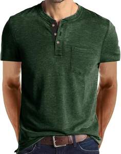 เสื้อยืดลำลองแขนสั้นคอกลมลายเรียบสำหรับผู้หญิง ผ้าฝ้าย 100% มีกระเป๋า แห้งเร็ว เป็นมิตรกับสิ่งแวดล้อม - Product Image 1