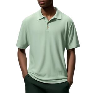 เสื้อโปโลผู้ชายคุณภาพสูง ระบายอากาศได้ดี เหมาะสำหรับฤดูร้อน ทำจากผ้าฝ้าย สำหรับการเดินทาง กิจกรรมกลางแจ้ง และสไตล์ลำลองประจำวัน - Product Image 1