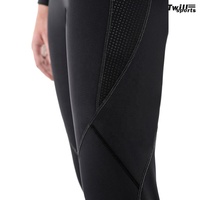 Traje de Neopreno de 3MM Unisex para Natación con Forro de Pelo, Transpirable, con Cremallera Frontal en el Pecho y Manga Larga - Alta Calidad