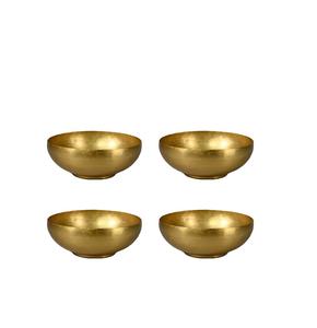 Bol de service élégant en aluminium, idéal pour servir des fruits secs, des salades et des collations lors de réunions - Product Image 2