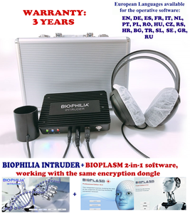 BIOPHILIA Intruder NLS Bioresonancia, Escáner 3D de Terapia con Velocidad de Escaneo Rápida, Software Bioplasm 2 en 1 en Inglés, 3yw - Product Image 2