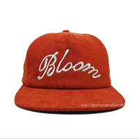Gorras Snapback Deportivas de Pana de Alta Calidad para Exteriores, Personalizables con Logotipo 2D Bordado, Sombreros de Lona Unisex al por Mayor, Vietnam