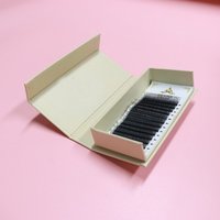 Extensiones de Pestañas al por Mayor de Marca Privada Hechas a Mano Profesionales 0.03 0.05 0.07mm de Seda Cachemira Mate Veganas Libres de Crueldad Animal