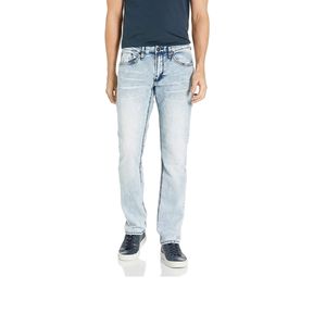 New Style Washed Denim Pants for Men Loose Fit Casual Jeans pant with <b>Spray</b> Painting Manufacturer From Bangladesh - Product Image 3