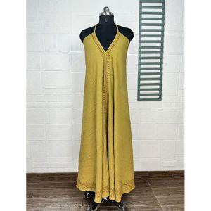 <b>Boho</b> Chic Organic Jute Magic Dress Lightweight Sustainable Fashion for All Occasions Eco-Friendly Holiday Wear - Product Image 1