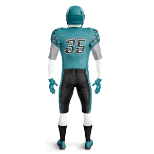 Jersey de Fútbol Americano OEM de Alta Calidad, Nuevo Diseño, Transpirable, de Secado Rápido, con Técnicas de Impresión, Ropa Deportiva Competitiva 100% - Product Image 3