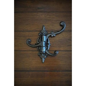 Vintage farmhouse design decorative metal wall hooks for <b>towel</b> hat coat key bag hanging and interior wall charm - Product Image 4