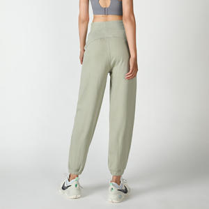 Pantalones Deportivos Casuales Holgados Unisex de Cintura Alta para Invierno, Pantalones de Correr de Algodón para Hacer Ejercicio, Ropa Deportiva para Mujer - Product Image 5