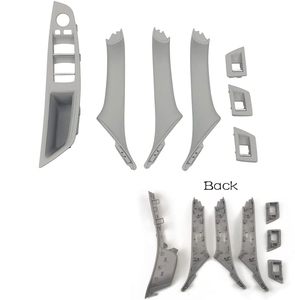 Manija de puerta para BMW serie 5 F10 F11 F18 RHD LHD, color gris, <span class=keywords><strong>51417225877</strong></span>, 51417225855, 51417225856, 51417225894, 51417225893, 7 unidades - Product Image 6