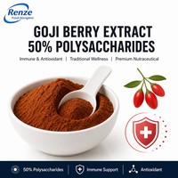 Goji Berry Extract 50% Polysacchariden Poeder Lycium Barbarum Fruitextract Fijn Poeder voor Voedingssupplement