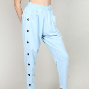 <b>Women's</b> <b>Lightweight</b> & Comfortable Casual Elastic Waist Pants with Side Pockets for <b>Summer</b> Sports & Daily Wear - Product Image 3