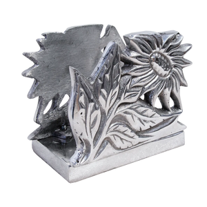 Best Look Stainless Steel Napkin <b>Holder</b> Stylish Tabletop Accessory for Everyday <b>Kitchen</b> Dining Use Durable Metal <b>Tissue</b> Boxes - Product Image 3