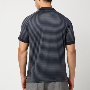 Polo à motif solide à séchage rapide pour hommes, vêtements d'été personnalisés de grande taille, polo uni brodé à manches courtes - Product Image 2