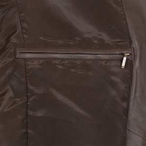 Chaqueta de Motociclista para Hombre, de Alta Calidad, Personalizada, de Cuero Vacuno Genuino, con Cierre de Cremallera, Ropa de Moda para Exteriores, Transpirable, de Algodón, para Otoño - Product Image 3