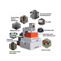 Haute précision économique 5 axes vitesse moyenne CNC coupe fil Edm Machine SRS50 pour le traitement des métaux