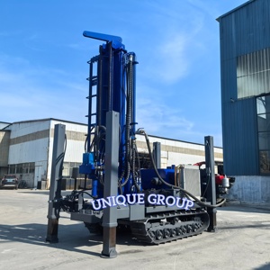 Machine hydraulique de forage de puits d'eau sur chenilles de profondeur de 200m de l'usine chinoise - Product Image 1