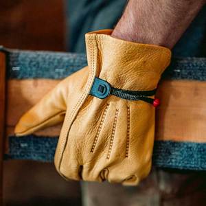 Gants de travail en cuir robustes Protection complète des mains des doigts Nouveaux gants de sécurité de travail - Product Image 3