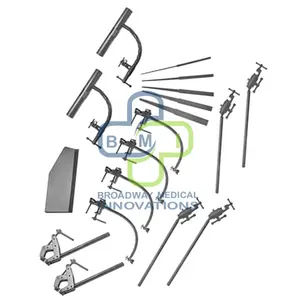 Sıcak satış cacavertebral vücut Anteater seti cacervical servikal omurga ortopedik aletleri retraktör seti