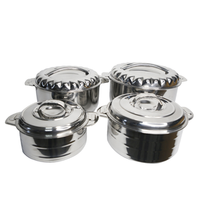 Ensemble de casseroles en acier inoxydable ensemble de casseroles marmites ensemble de casseroles de cuisine casserole alimentaire avec produit en vente - Product Image 6