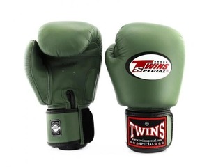 Guantes de boxeo gemelos profesionales con logotipo personalizado con guantes de boxeo de combate de repuesto de entrenamiento 100% cuero genuino - Product Image 1