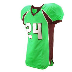 OEM Service American Football Uniform Short Sleeve Fabric <b>Set</b> Team Logo Ball Jersey with american football uniform - Product Image 3