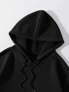 Nouveauté, sweat à capuche en tricot d'hiver pour femme, de haute qualité, tendance, avec cordon de serrage et fermeture éclair, basique, en coton mélangé - Product Image 4