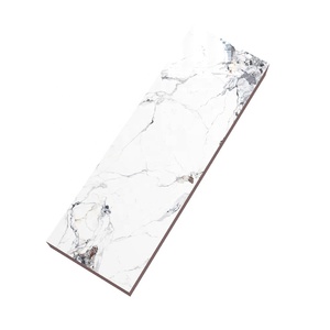 Venta directa de fábrica, aspecto de mármol clásico moderno, azulejos de losa de porcelana de cuerpo completo de 800x2400mm para encimera de cocina hechos en la India - Product Image 2