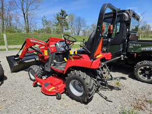 Tracteur à roues Massey Ferguson GC1723E 2020, 4 roues motrices, 70 CV, haute productivité avec moteur, boîte de vitesses, pompe, transmission par engrenages - Product Image 5