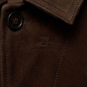 Street Wear Customized Logo Printed <b>Suede</b> <b>Jacket</b> OEM Service 2026 High Quality Winter <b>Jacket</b> - Product Image 5
