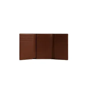 กระเป๋าสตางค์หนังแท้แบบพับสามตอนสำหรับผู้ชายระดับพรีเมียม - Product Image 2