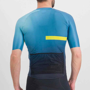 Maillot de cyclisme pour hommes en gros d'usine avec manches courtes évacuation de l'humidité respirant séchage rapide t-shirt de cyclisme personnalisé - Product Image 3
