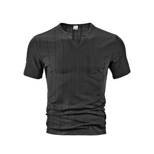 T-shirt homme à capuche polo blanc t-shirt à vendre, t-shirt ample pour homme - Product Image 5