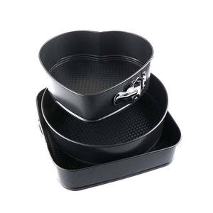 Ensemble de moules antiadhésifs Myrva, 3 pièces, en métal, réutilisables, pour la cuisson à la maison - Product Image 4